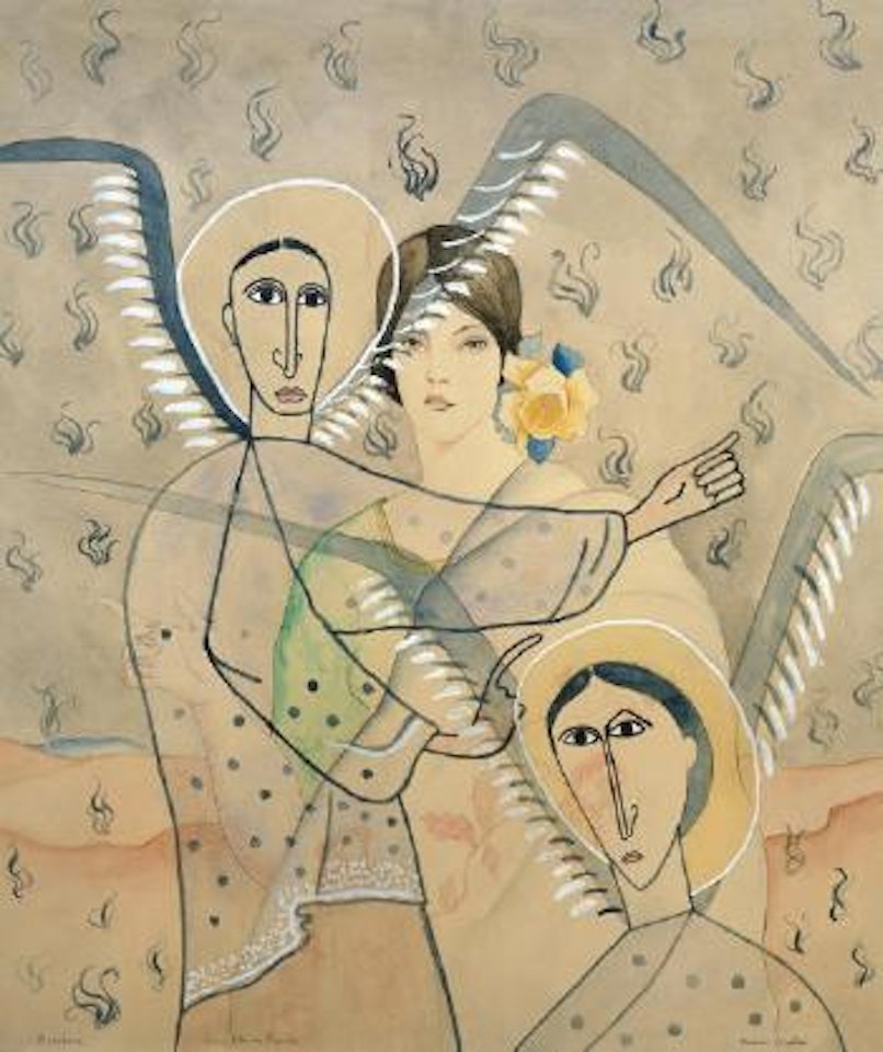 Jeune fille au paradis by Francis Picabia
