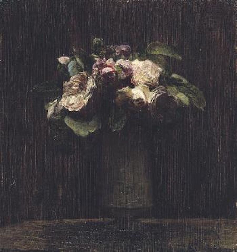 Roses by Henri Fantin-Latour