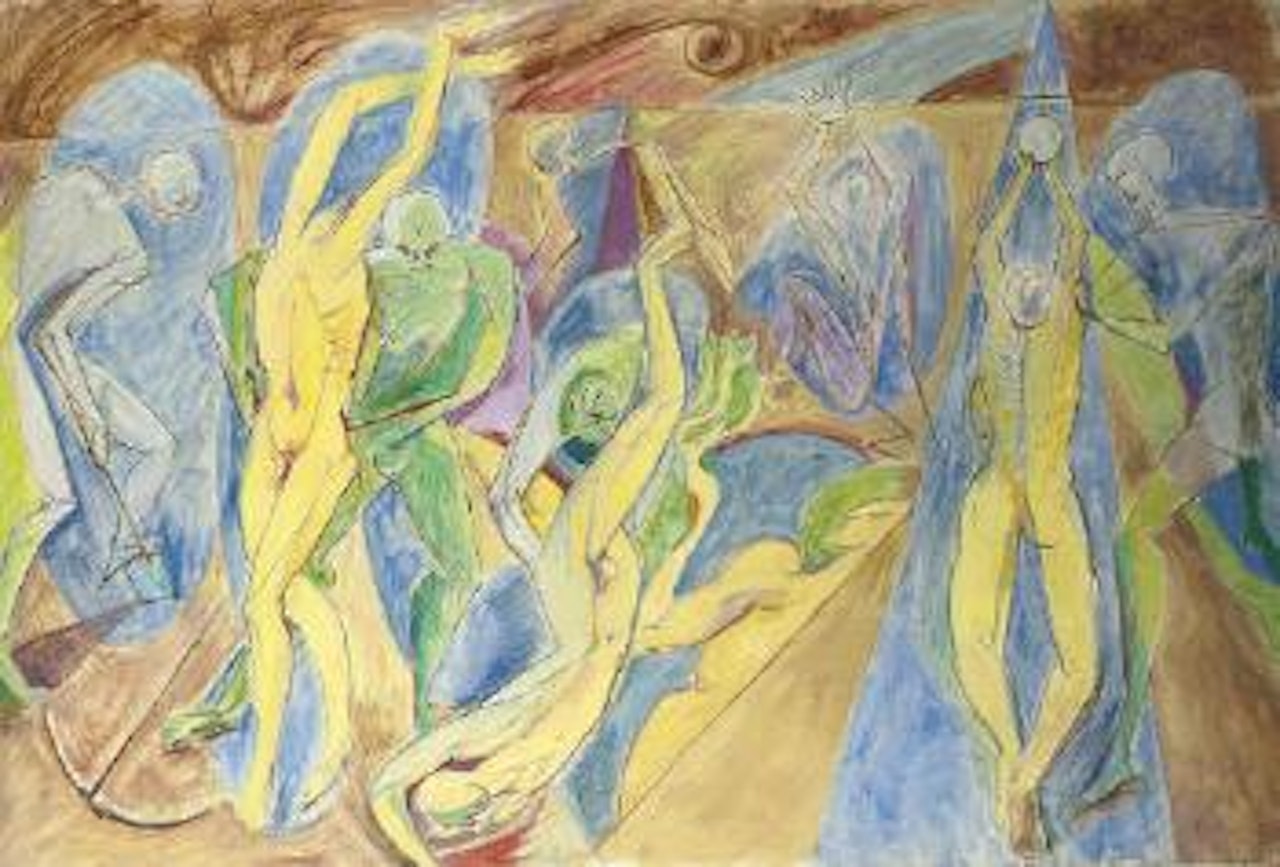 Les fossoyeurs by André Masson