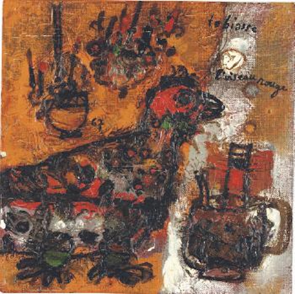 L'oiseau rouge by Théo Tobiasse