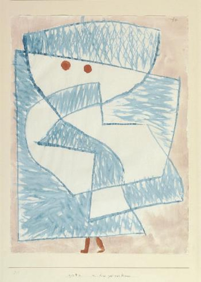 Ein Kind geht nach Hause by Paul Klee
