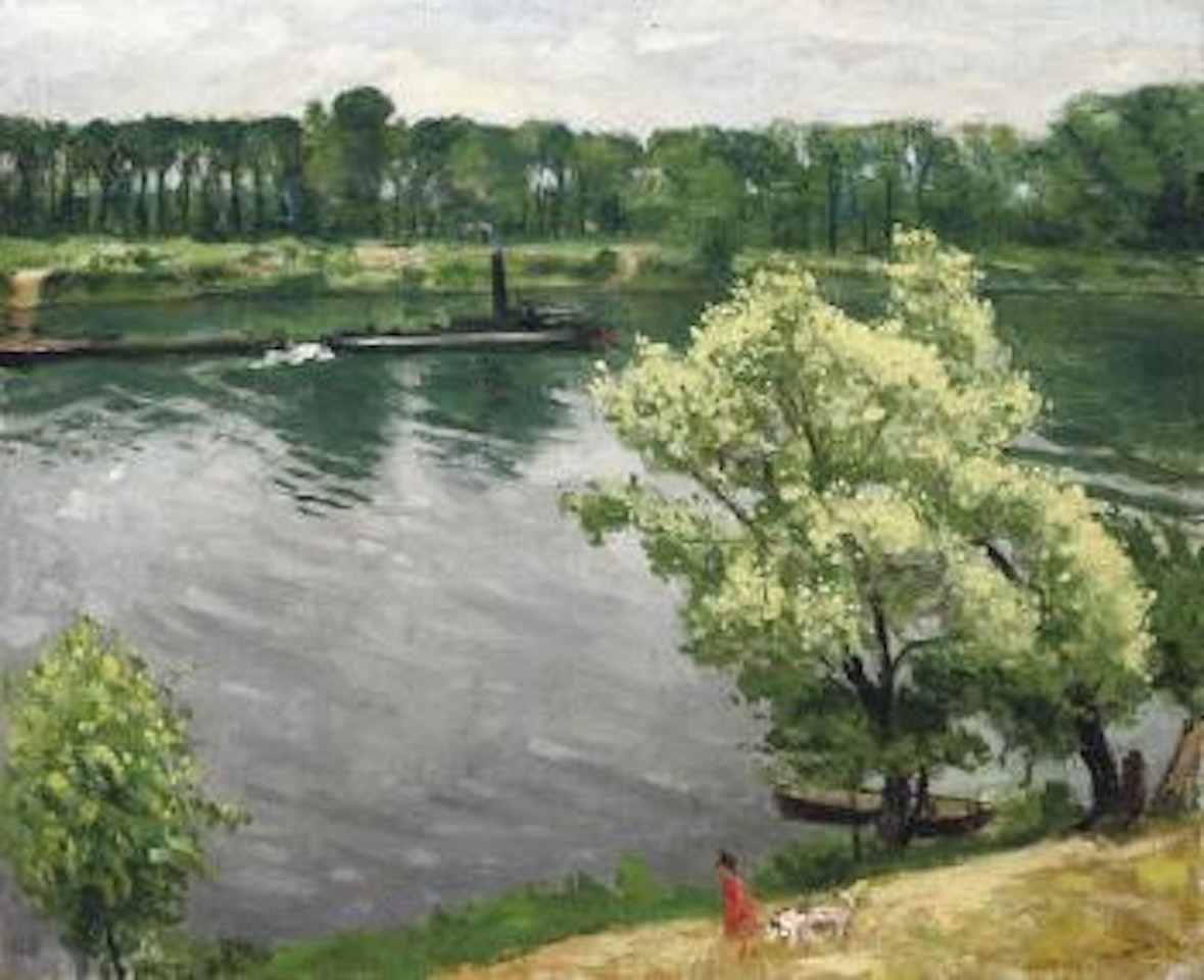La Frette - Bord de Seine by Albert Marquet