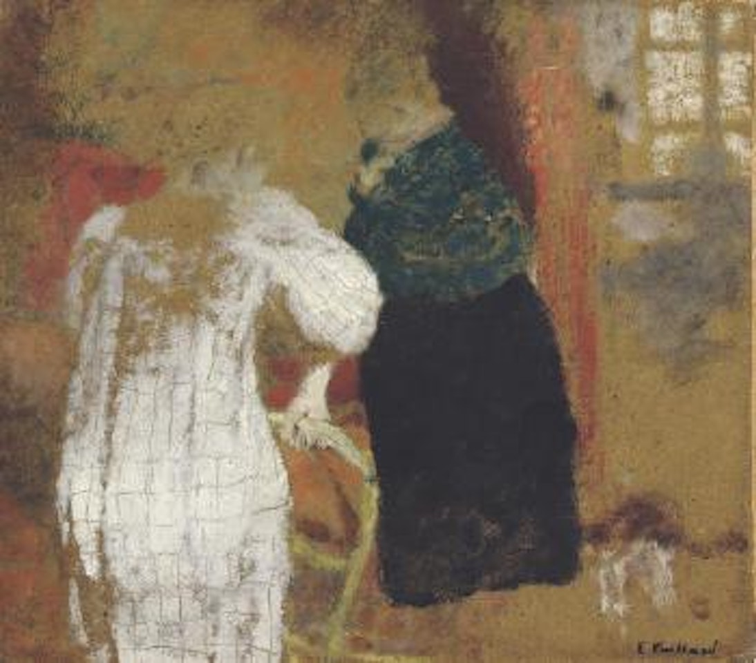 La recommandation by Édouard Vuillard