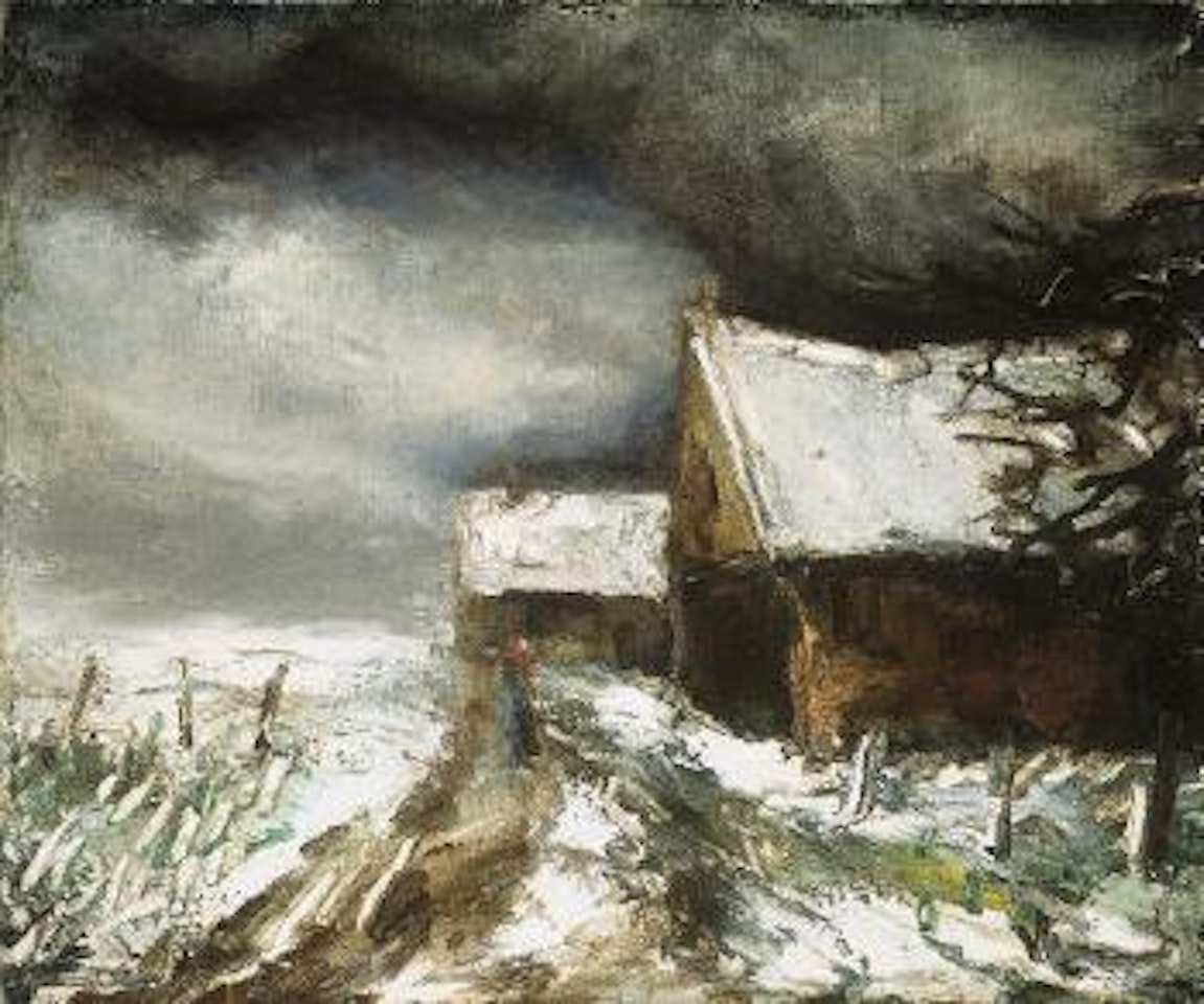 Fermes en Beauce by Maurice de Vlaminck
