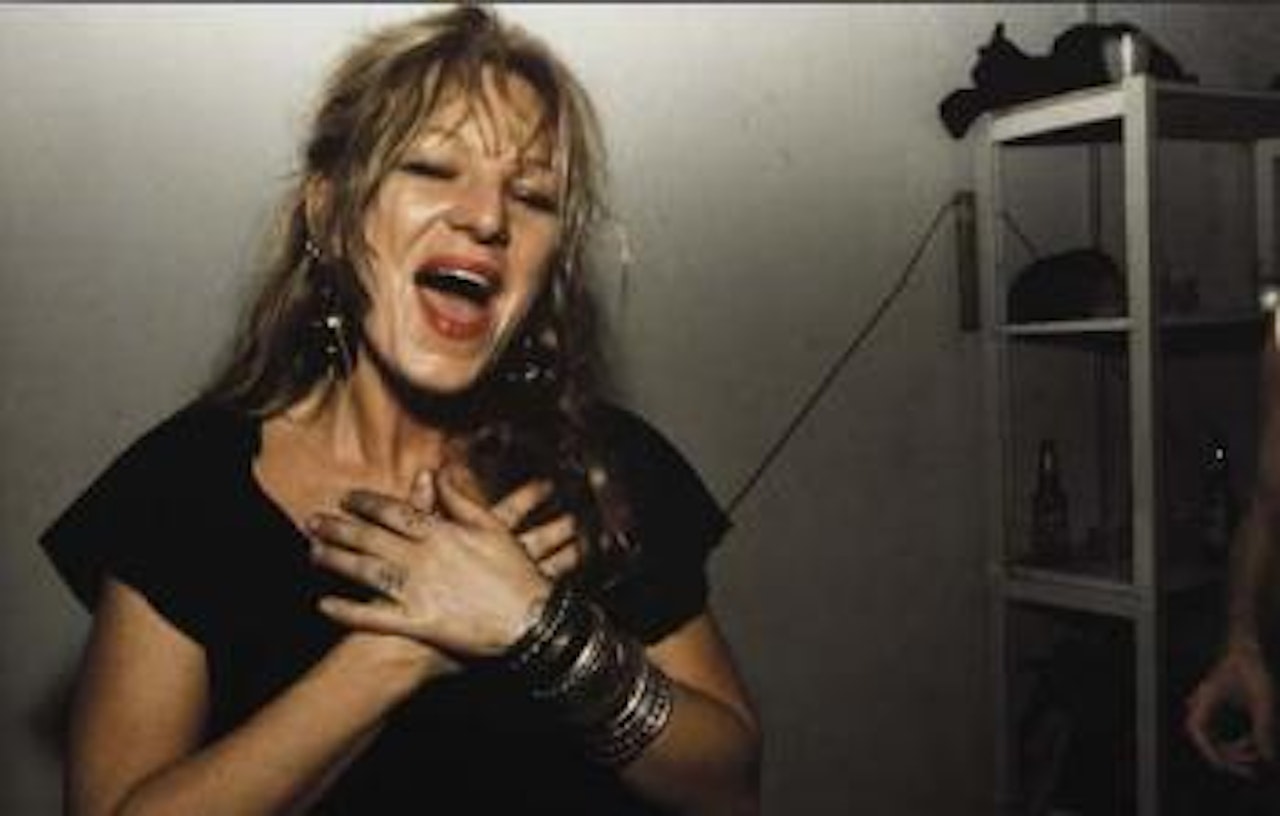Cookie Laughing, NYC by Nan Goldin