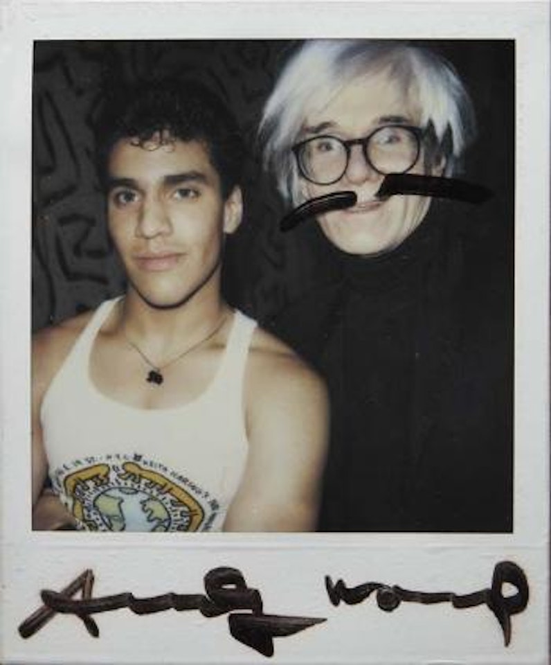 Untitled by Keith Haring by Andy Warhol