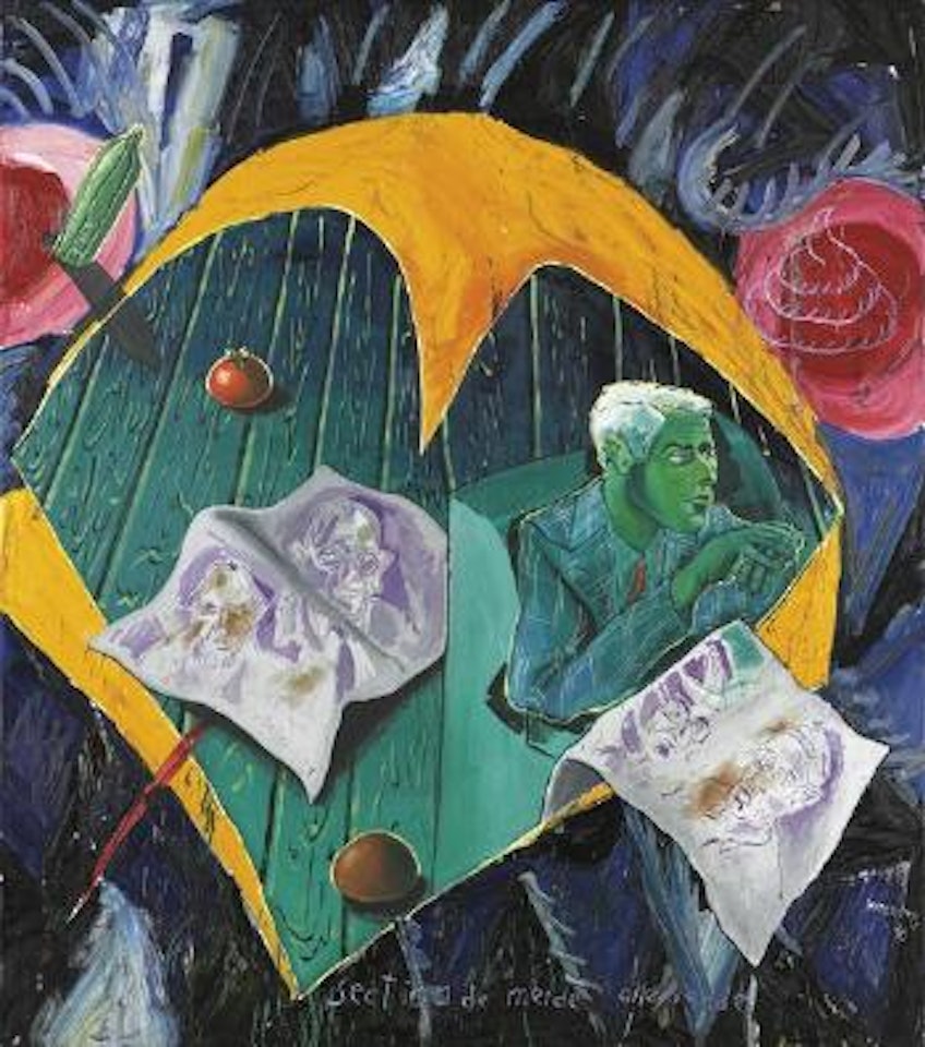 Section de merde allemande by Jörg Immendorff