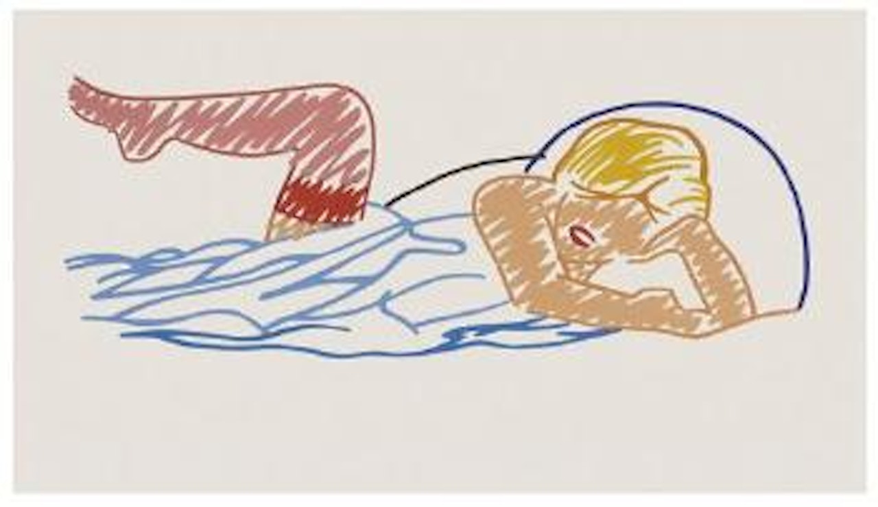 Marilyn in Bed by Tom Wesselmann