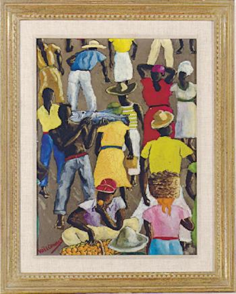Caribbean Market Scene by Noel Coward