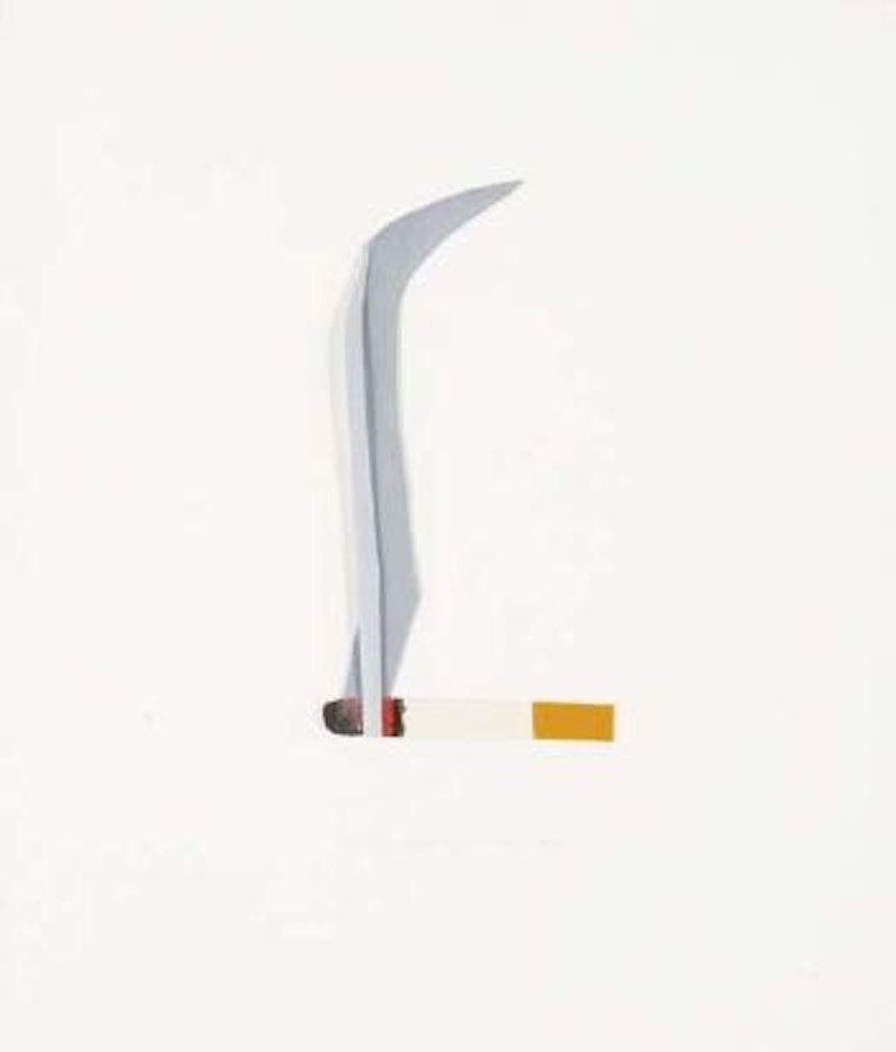 Smoking Cigarette by Tom Wesselmann