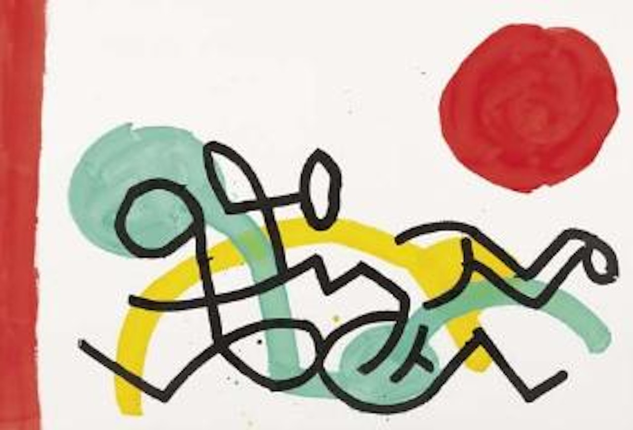 Ode to Miró by Keith Haring