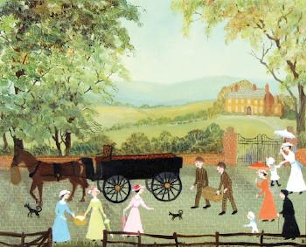 We went for a picnic at Pott Shrigley on a lovely Summers Day... by Helen Bradley