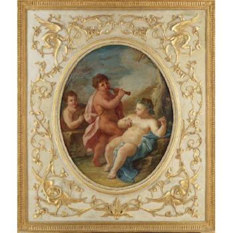 Bacchanal With Putti by Italian School
