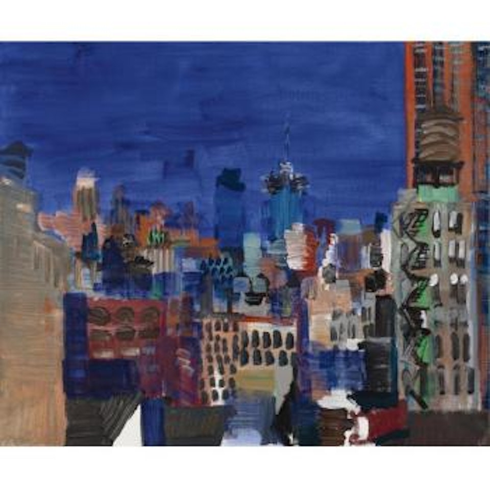 Chelsea Abstraction by Rainer Fetting