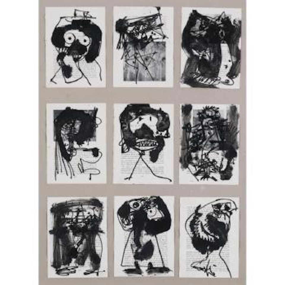 No. 40 by Antonio Saura