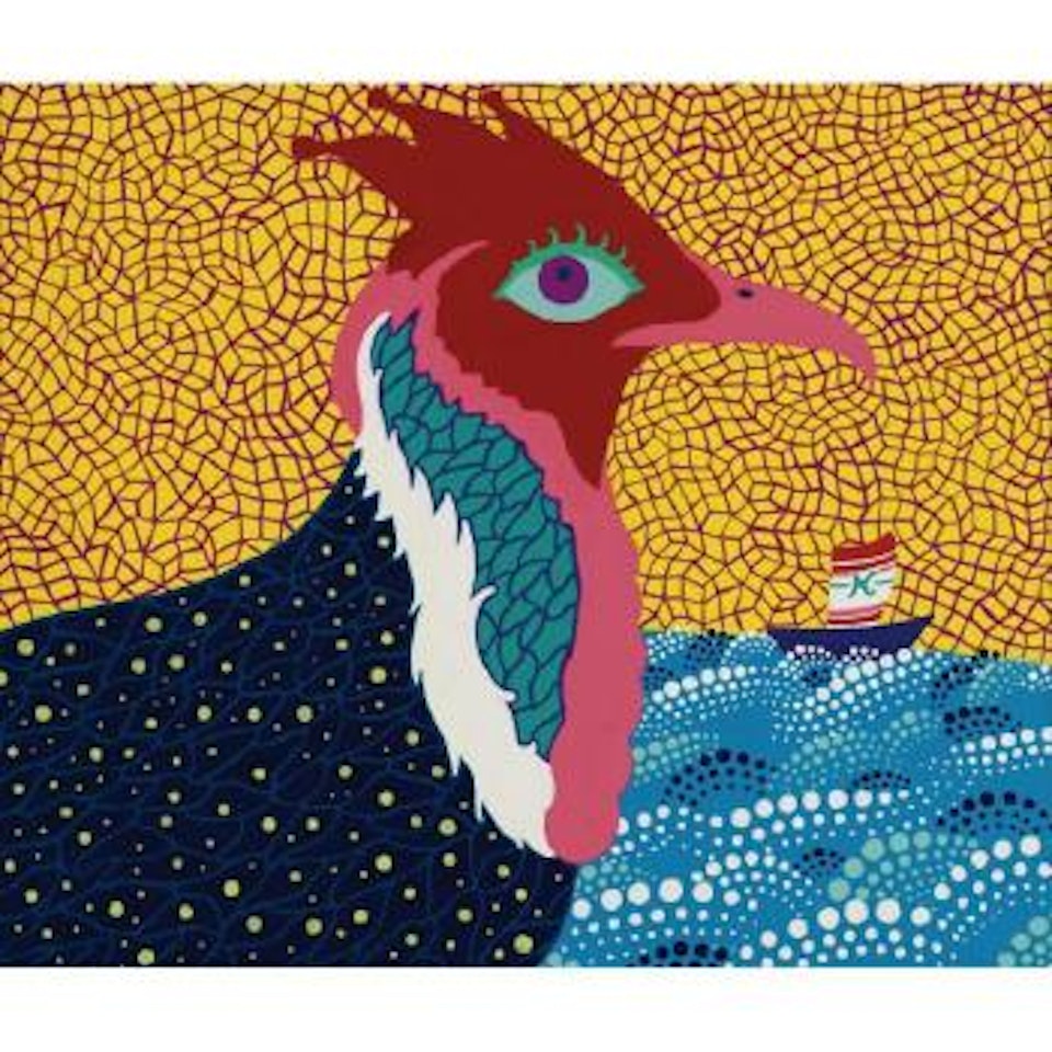 Gazing At The Sea by Yayoi Kusama