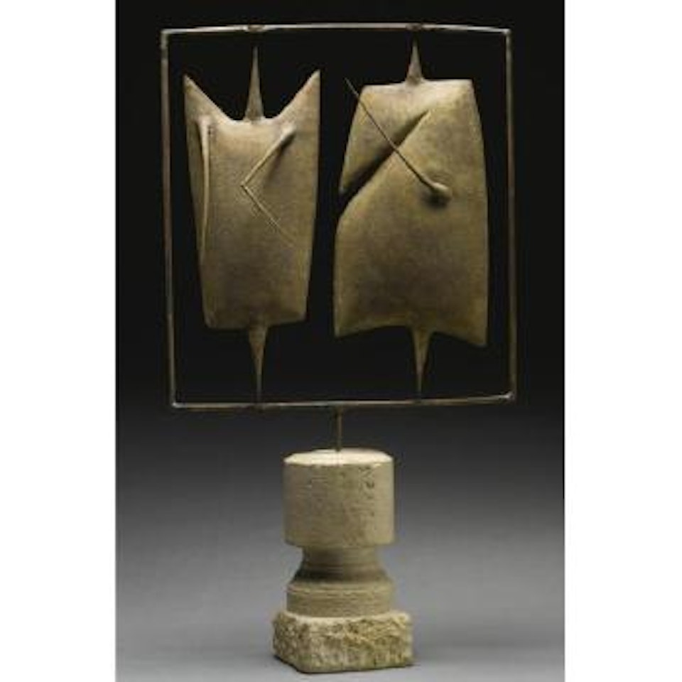 Two Marionettes by Philippe Hiquily