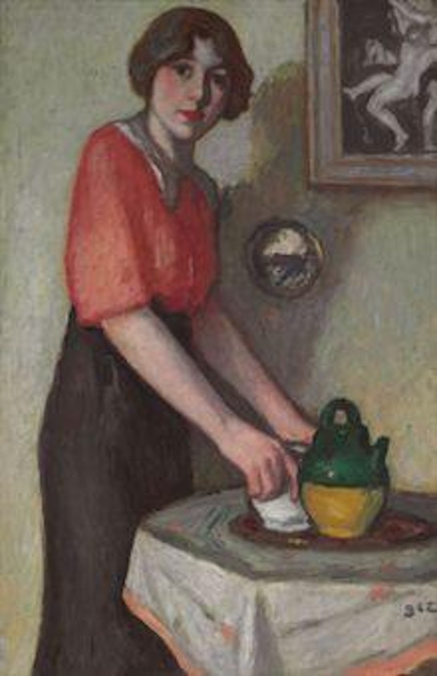 Jeune femme à la cruche by Georges d’Espagnat
