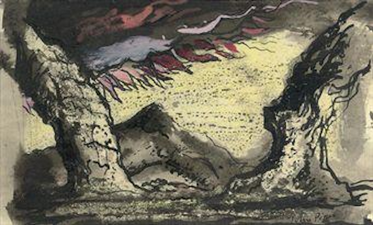 Set design for the ballet Job by John Piper