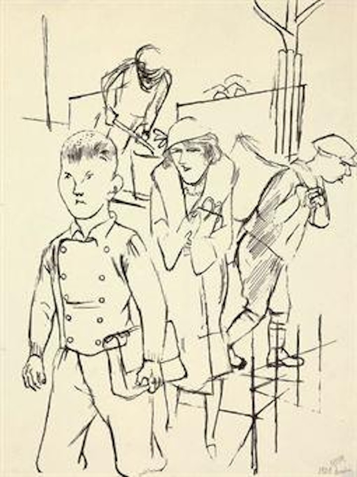 Schuljunge by George Grosz