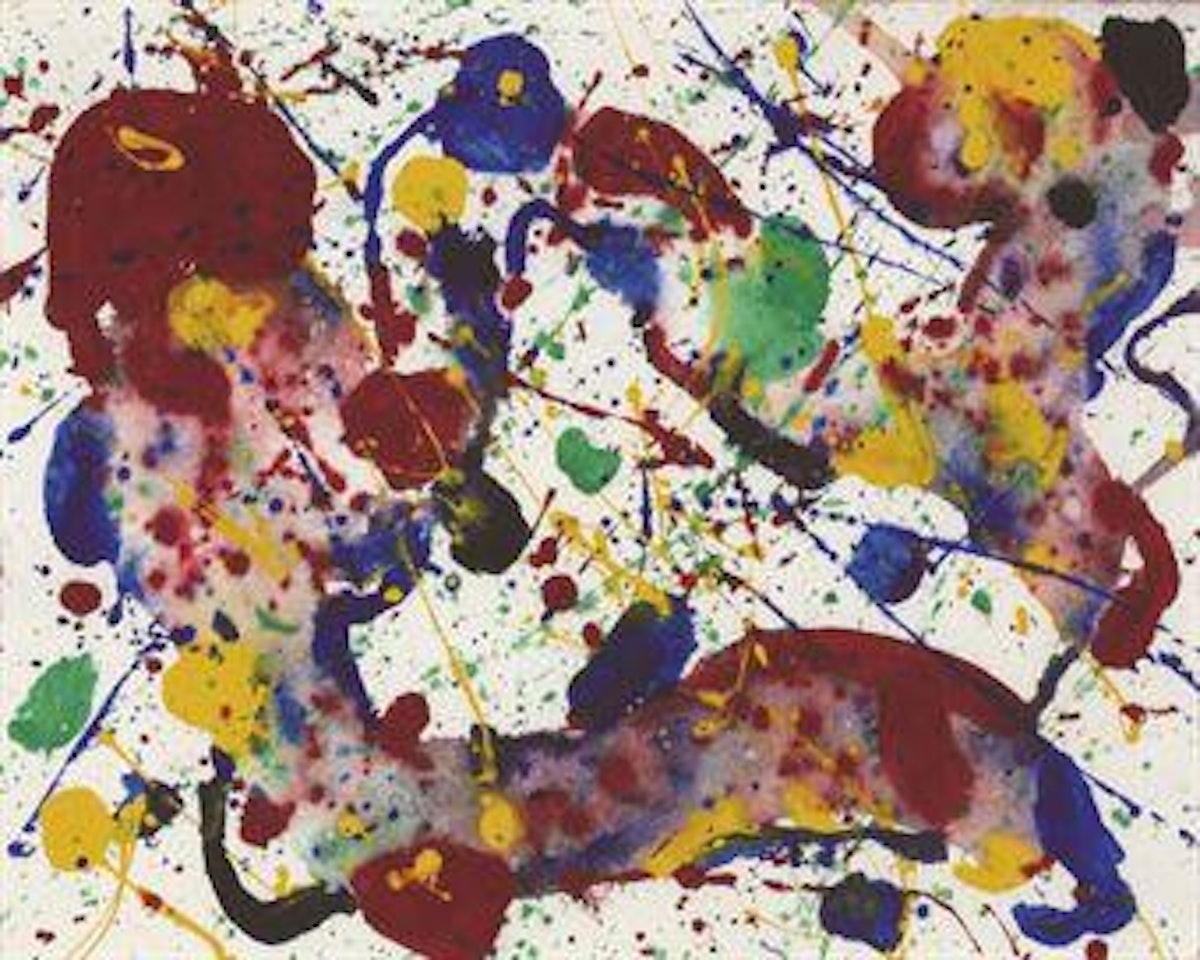 Untitled by Sam Francis