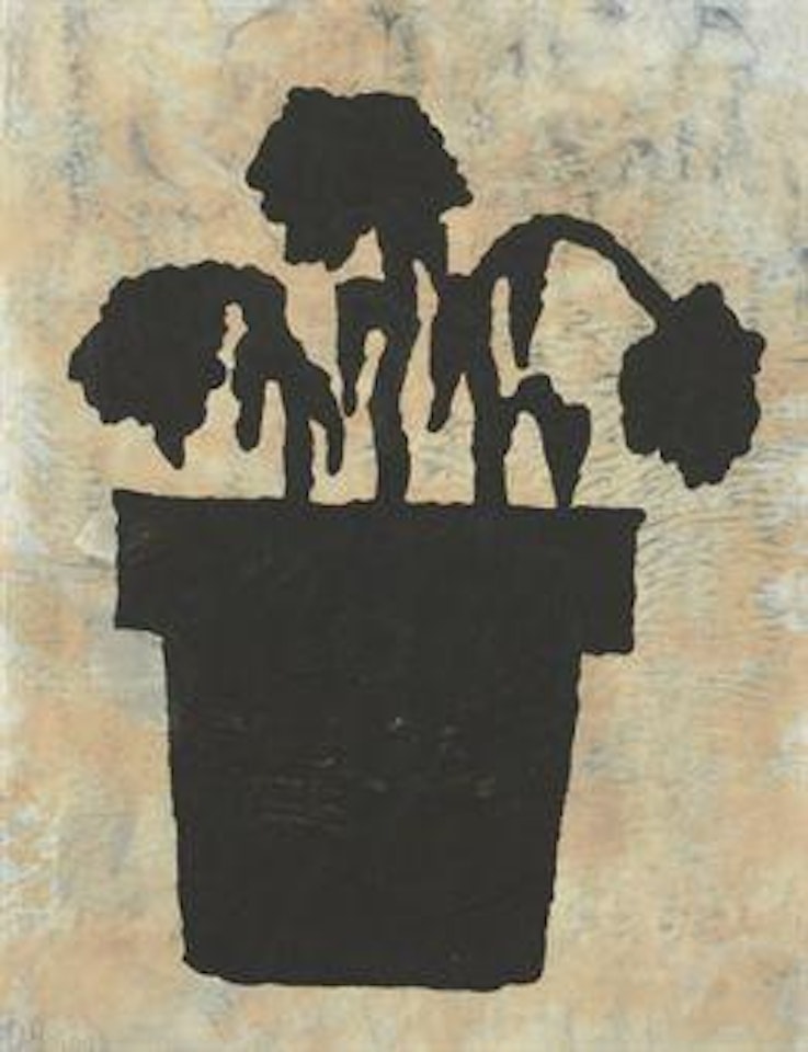 Flowers by Donald Baechler