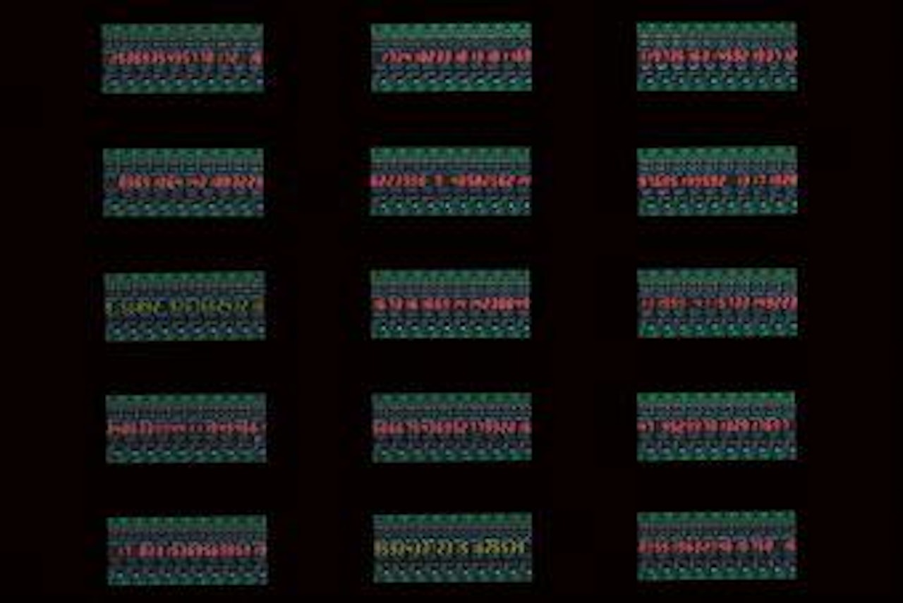 Region No3325-No3339 by Tatsuo Miyajima