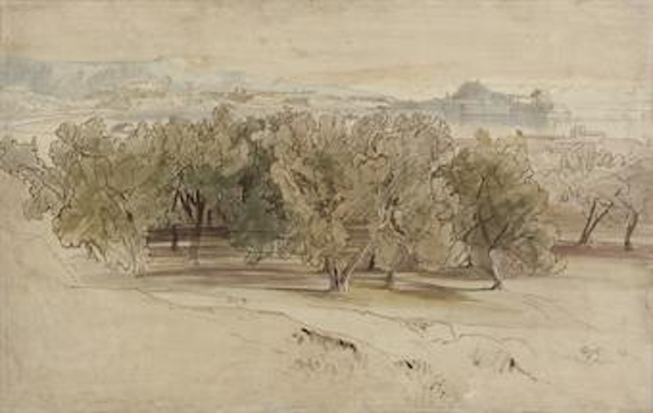 The Citadel at Corfu by Edward Lear