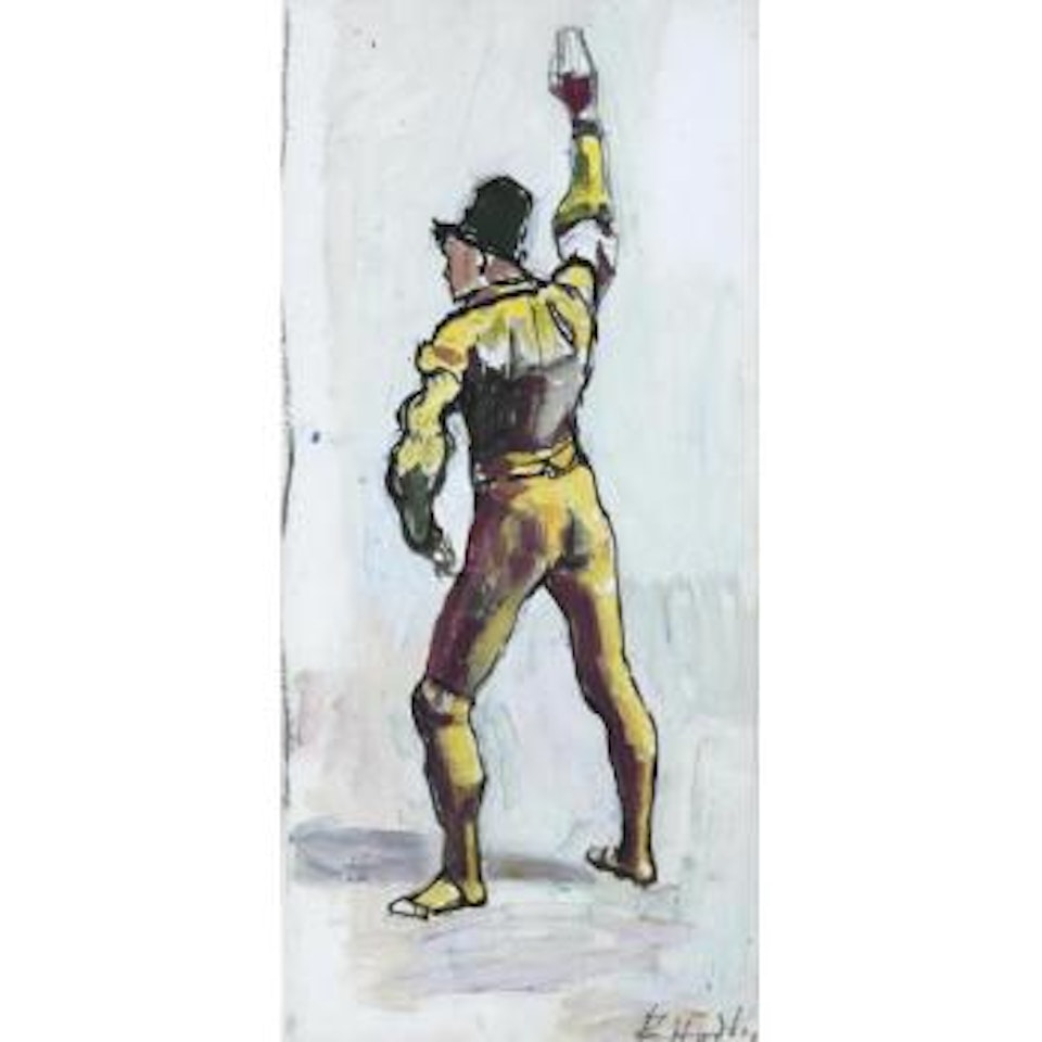 Schwörender by Ferdinand Hodler