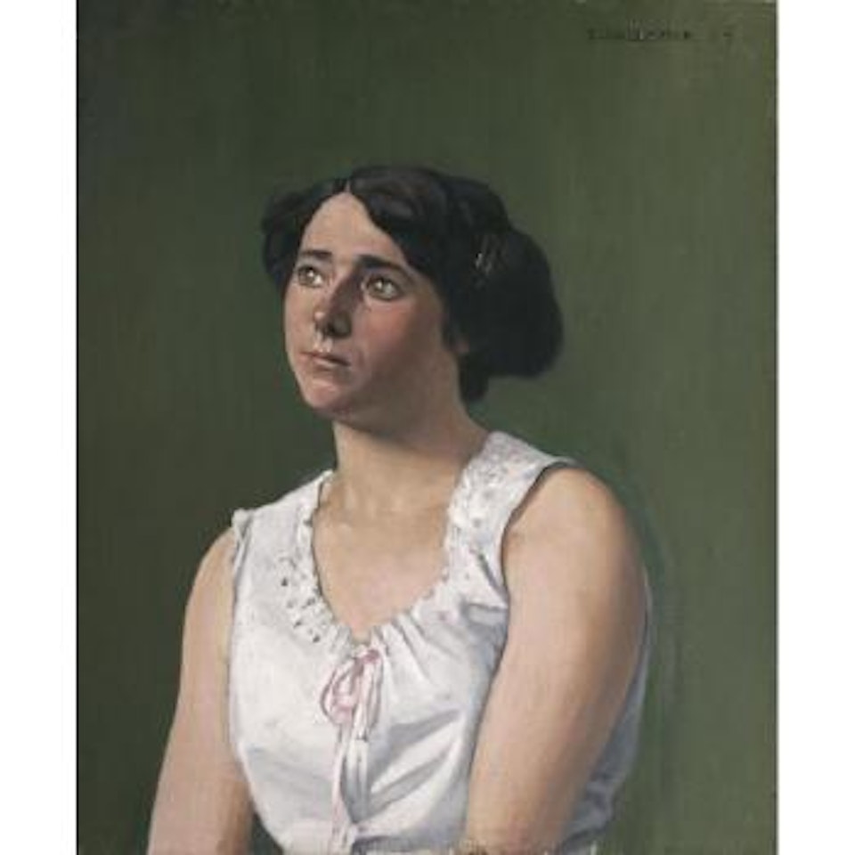 Jeune Fille by Félix Vallotton