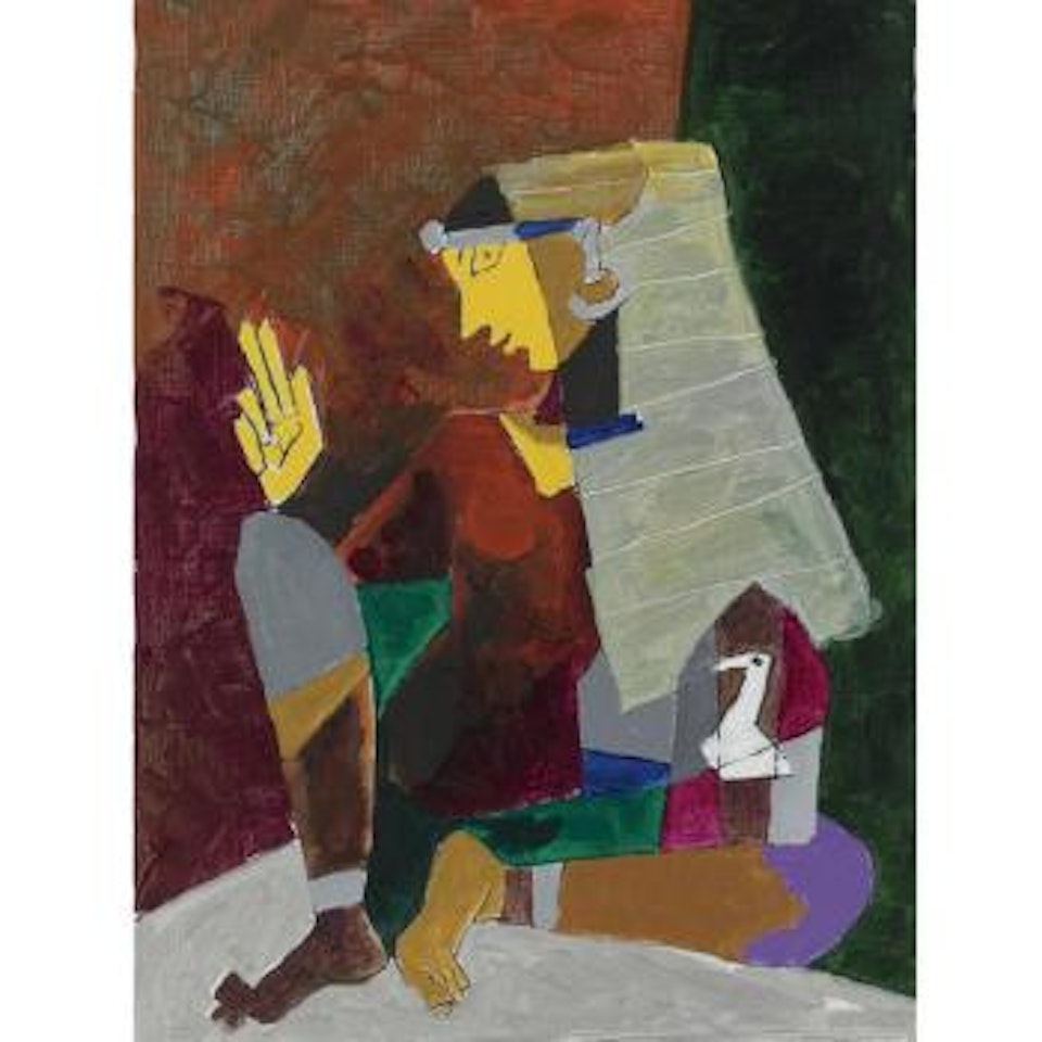 Fortune Teller by M.F. Husain