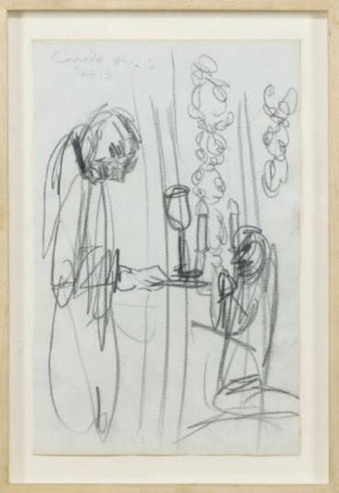Untitled (Figure with Vessel) by George Condo