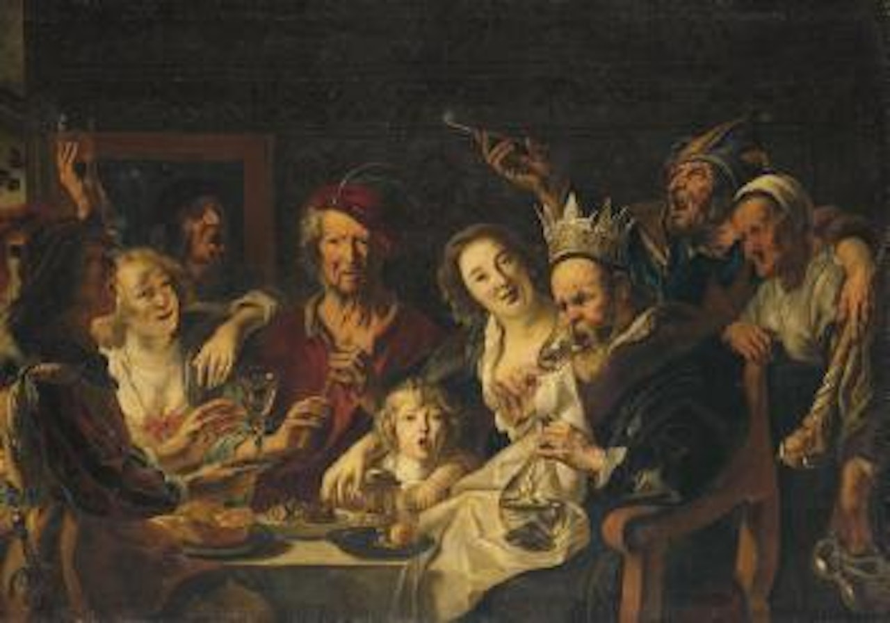 The King Drinks by Jacob Jordaens