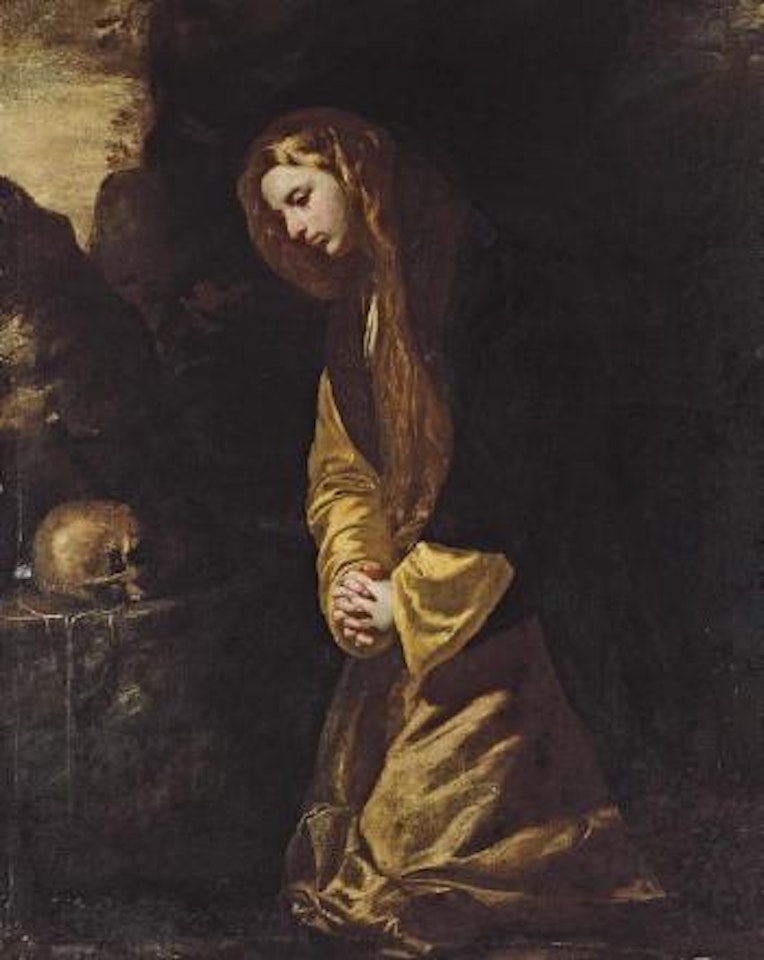 The Penitent Magdalene by Neapolitan School