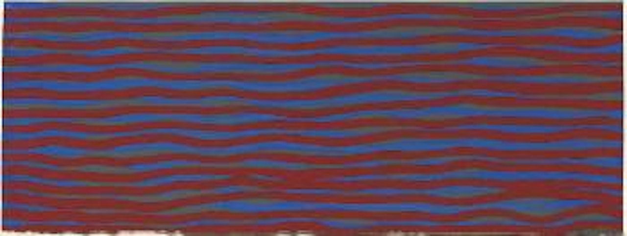 Horizontal Bands (More or Less) by Sol LeWitt