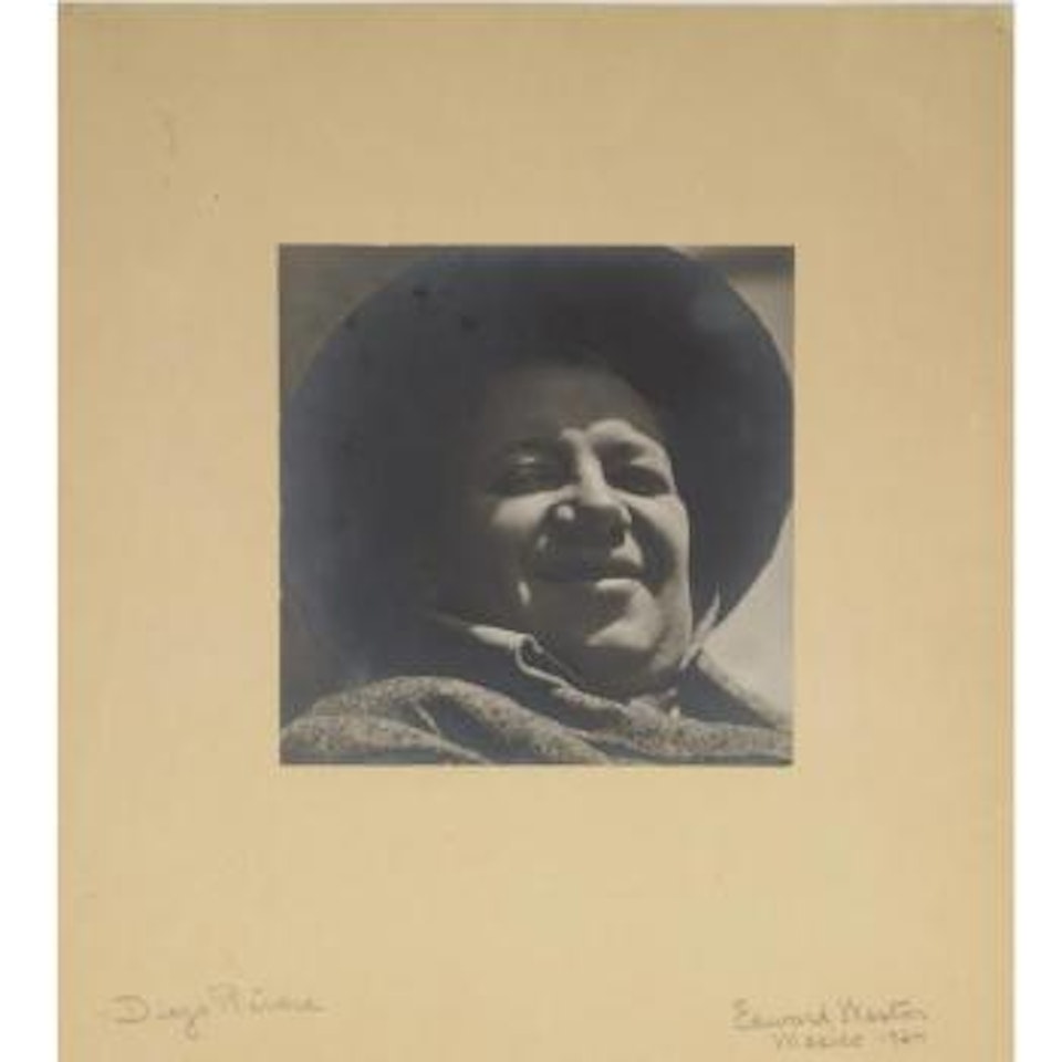 Diego Rivera by Edward Weston