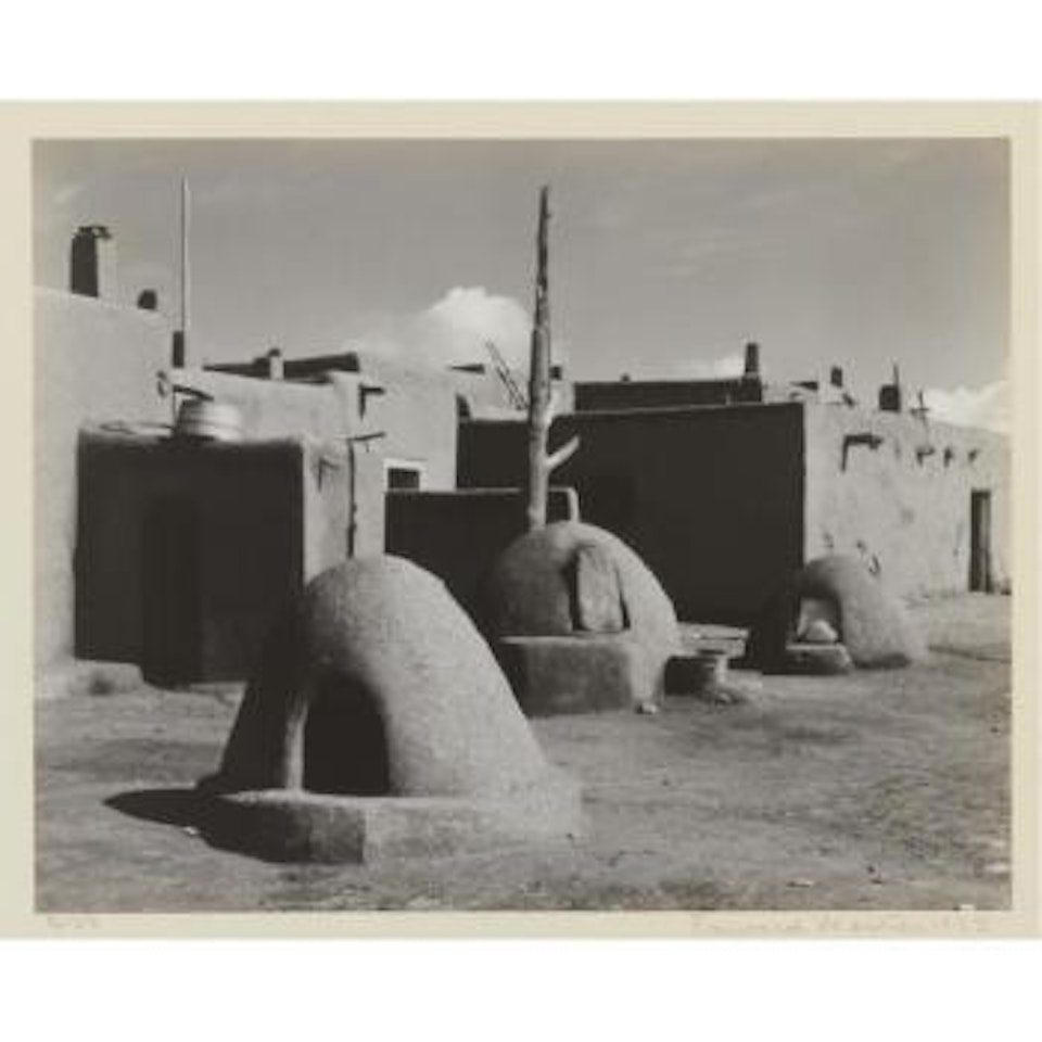 Taos Pueblo by Edward Weston