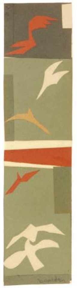 Collage study by Romare Bearden