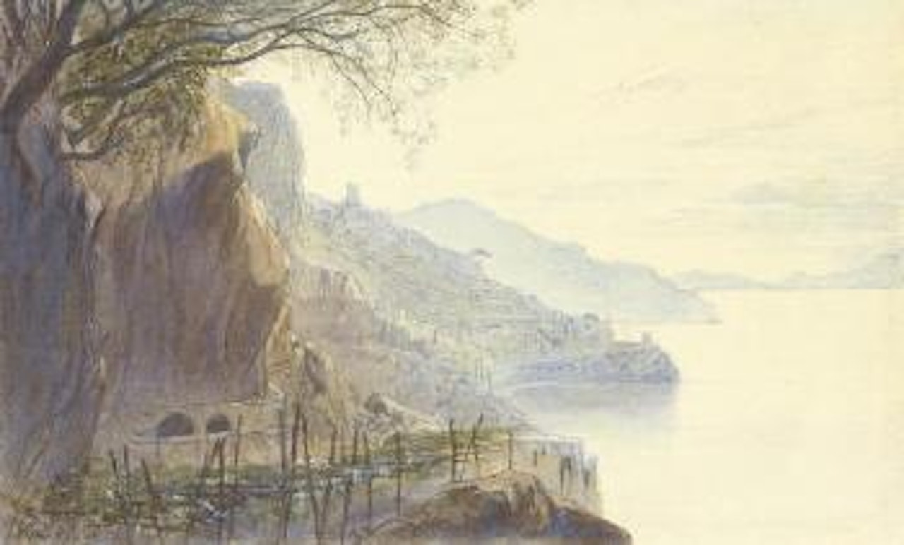 Amalfi by Edward Lear