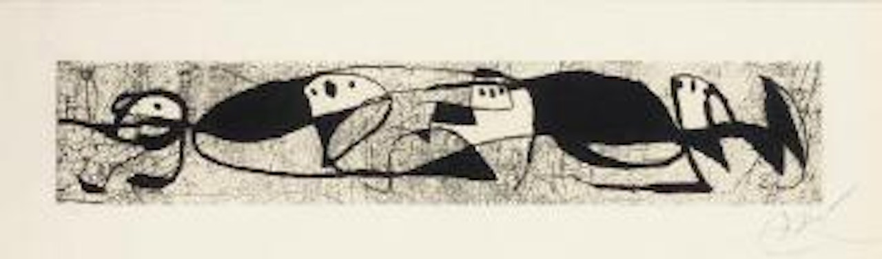 Les troglodytes (D. 1010) by Joan Miró