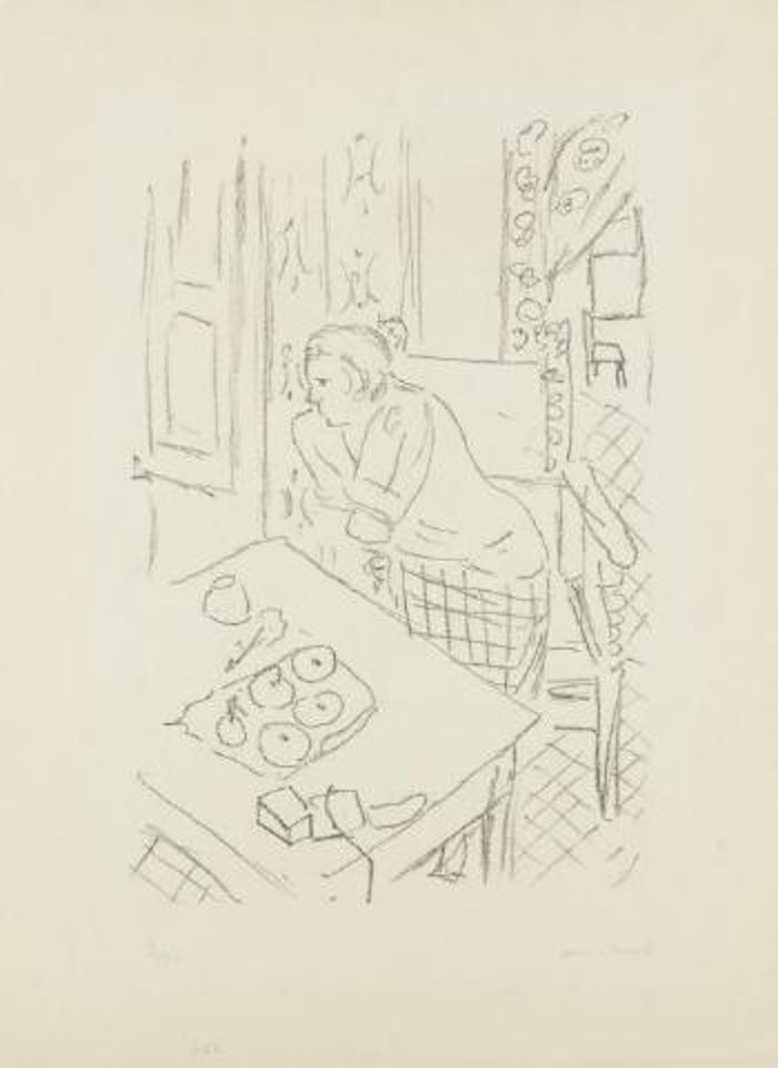 Figure dans un intérieur (Duthuit 452) by Henri Matisse