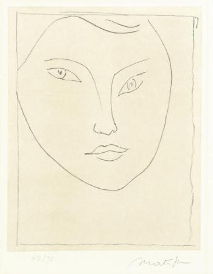 Portrait de Claude D. (D. 585) by Henri Matisse