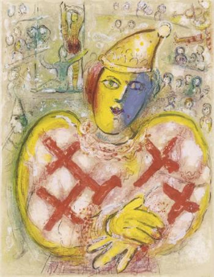 Plate 10, from Cirque (M. 499; see C. books 68) by Marc Chagall