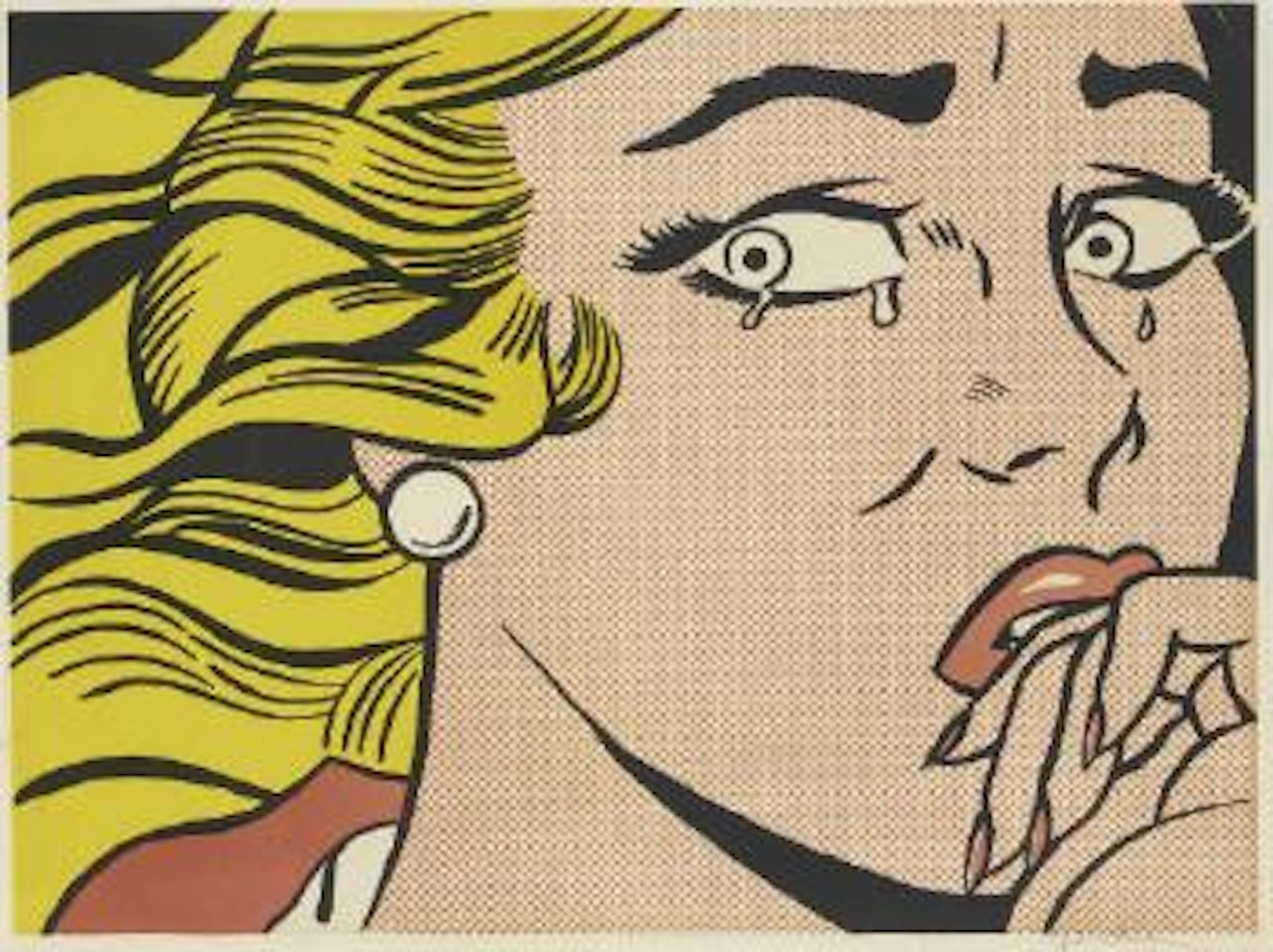 Crying Girl (Corlett II. 1) by Roy Lichtenstein