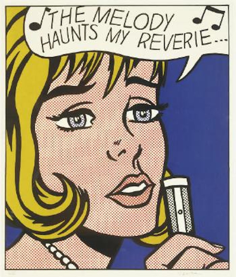 Reverie, from 11 Pop Artists (C. 38) by Roy Lichtenstein