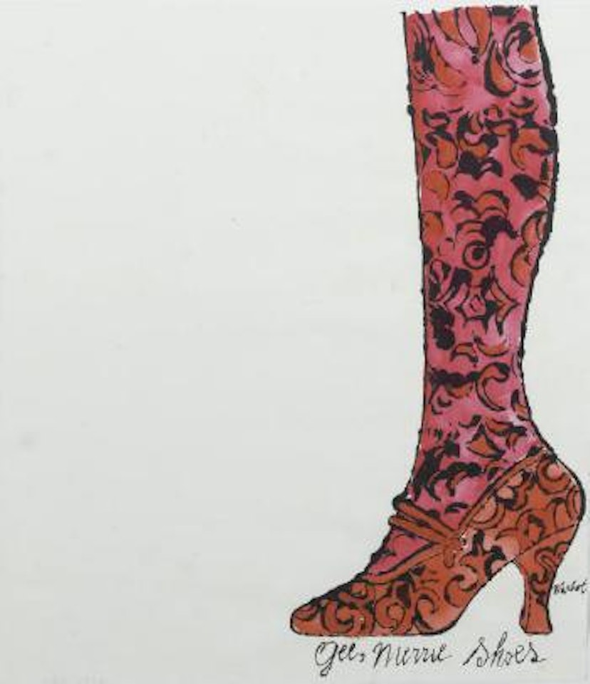 Gee, Merrie Shoes (not in F. & S.) by Andy Warhol