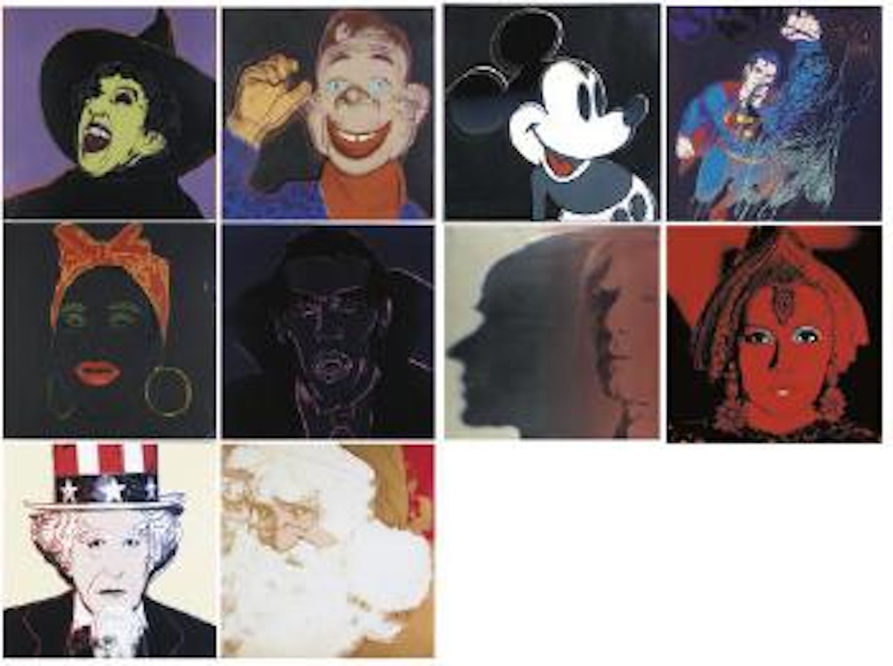 Myths (F. & S. 258-267) by Andy Warhol