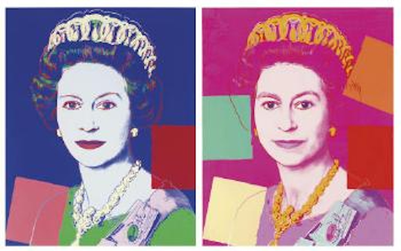 Queen Elizabeth of the United Kingdom, from Reigning Queens: Two Plates (see F. & S. 334; and see F. & S. 337) by Andy Warhol