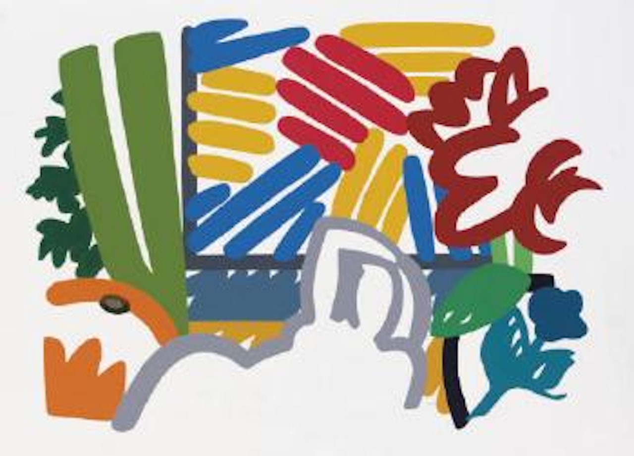 Still Life with Matisse and Johns, from Portfolio 90 by Tom Wesselmann