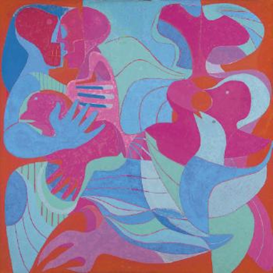 Pájaros al aire by Pedro Coronel